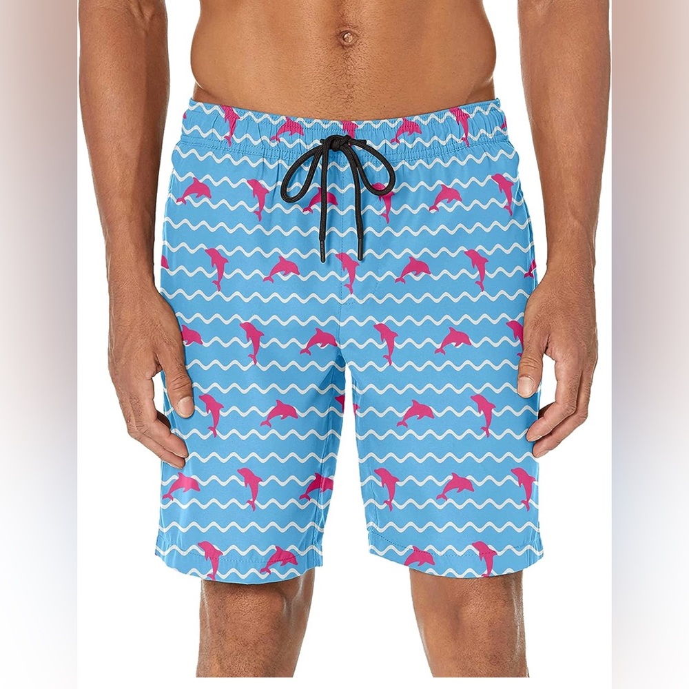 Dolphin Swim Trunks with Mesh Liner